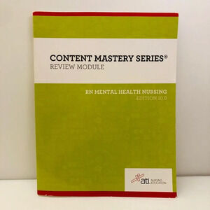RN Mental Health Nursing Edition 10. 0 Paperback – January 1, 2016